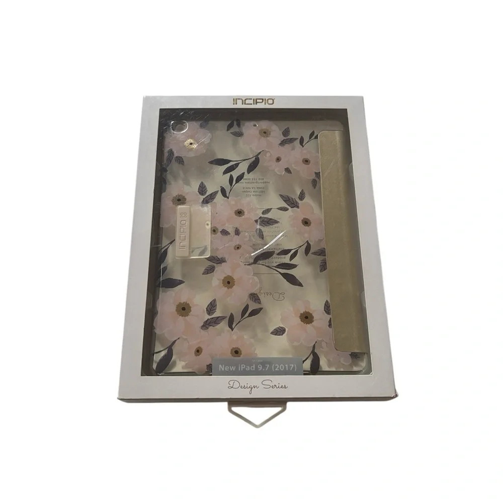Incipio Design Series | Gold & Floral Design New iPad 9.7 2017 Girly Work Vibes